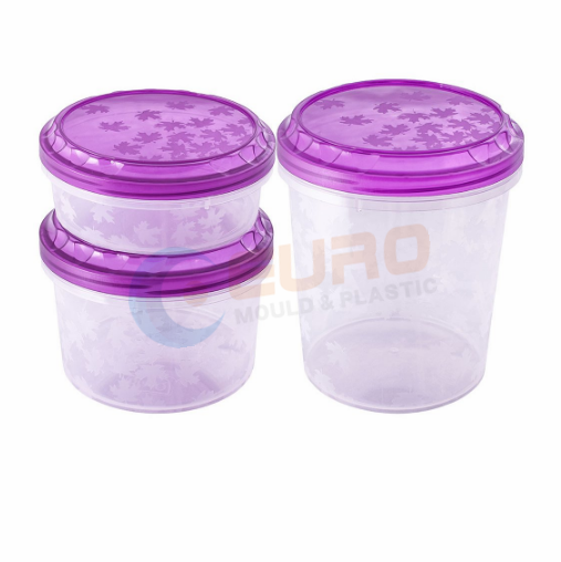 Round container mould